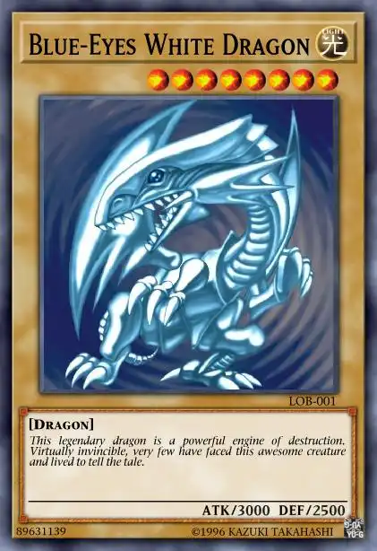 Edison Rulings for Blue-Eyes White Dragon